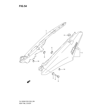 SEAT TAIL COVER (MODEL K2)