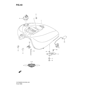 FUEL TANK (VLR1800K8/K9)