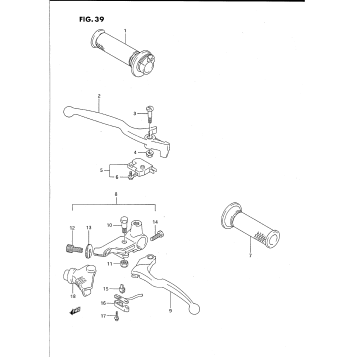 HANDLE LEVER (MODEL K)