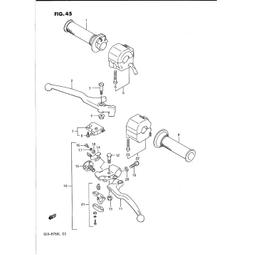 HANDLE SWITCH (MODEL J)
