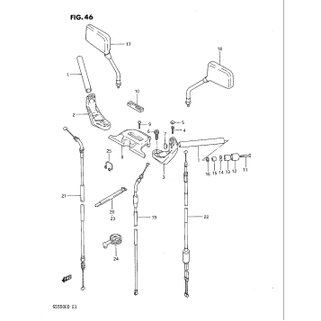 HANDLE BAR (GS550ESD)