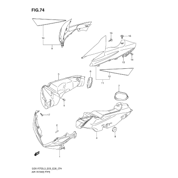 AIR INTAKE PIPE (AA3)