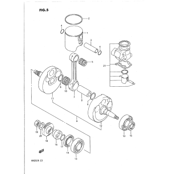 CRANKSHAFT (MODEL K)