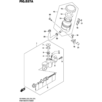 FRONT MASTER CYLINDER