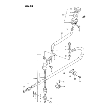 REAR MASTER CYLINDER (MODEL K)