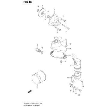 OIL PUMP - FUEL PUMP