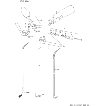 HANDLEBAR (MODEL S/T/V/W)