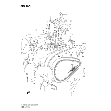 SIDE COVER (MODEL K9)