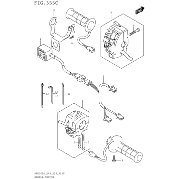 HANDLE SWITCH (AN650ZL5 E28)