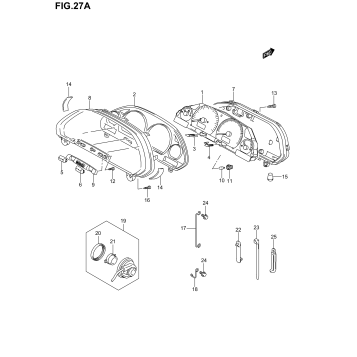 SPEEDOMETER (AN400SK5/SK6)