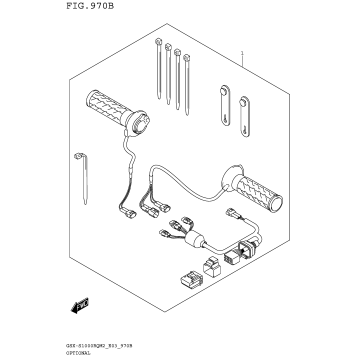 OPTIONAL (GRIP HEATER SET)
