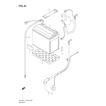 BATTERY (DL650A L1 E28)