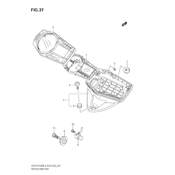 SPEEDOMETER (GSX-R1000 L2 E28)