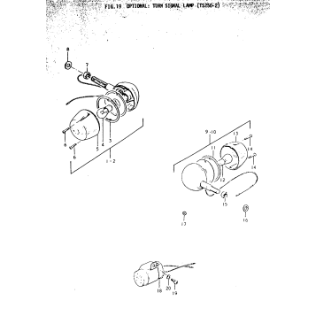TURN SIGNAL LAMP (TS250-2)
