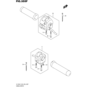 HANDLE SWITCH (VL1500TL7 E28)
