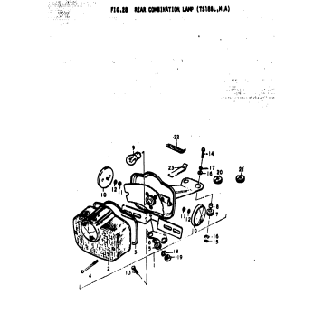 REAR COMBINATION LAMP (TS185L