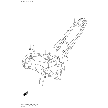 FRAME (GSX-R1000A)