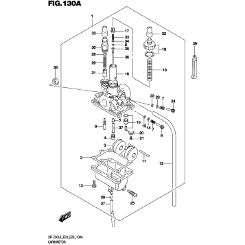 CARBURETOR (DR-Z50L9 E03)