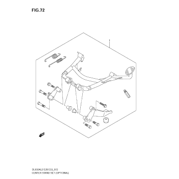 CENTER STAND SET (OPTIONAL)