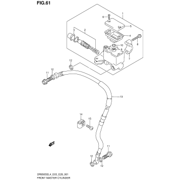 FRONT MASTER CYLINDER