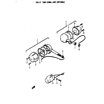 TURN SIGNAL LAMP (OPTIONAL)
