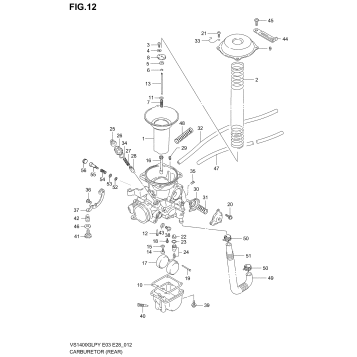 CARBURETOR (REAR)