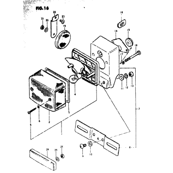 REAR COMBINATION LAMP