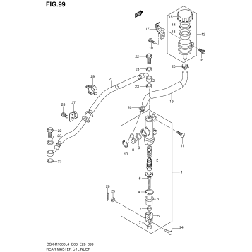 REAR MASTER CYLINDER