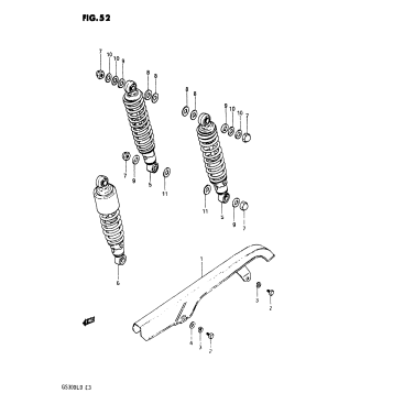 CHAIN CASE - SHOCK ABSORBER