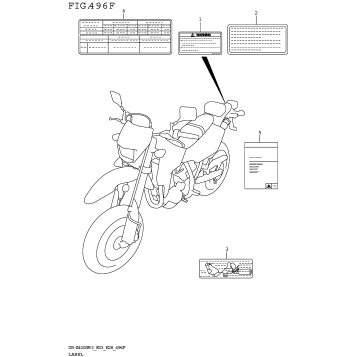 LABEL (DR-Z400SMM3 E33)