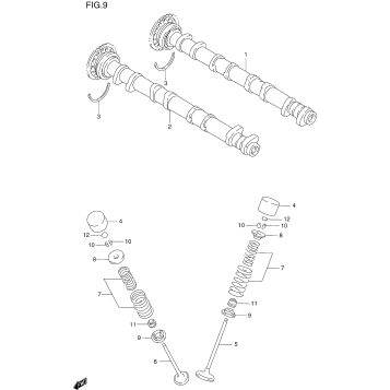 CAM SHAFT - VALVE