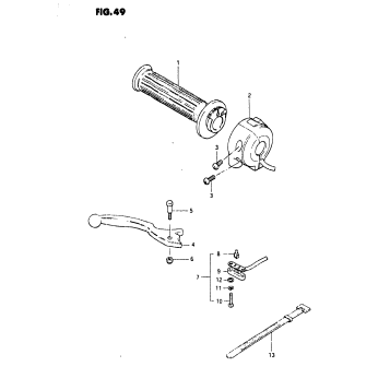 RIGHT HANDLE SWITCH (MODEL Z)