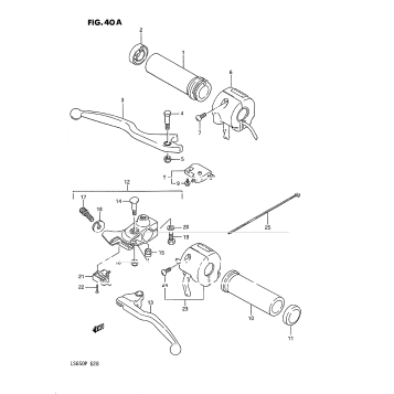 HANDLE SWITCH (MODEL K/L/M/N/P)
