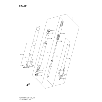 FRONT DAMPER (VZR1800K6/K7)