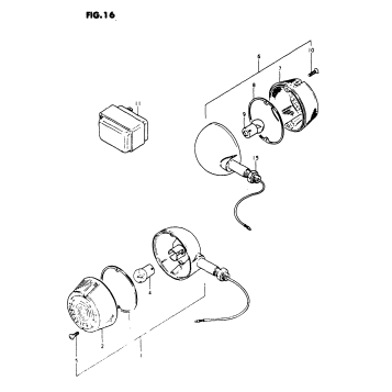TURN SIGNAL LAMP (FA50X