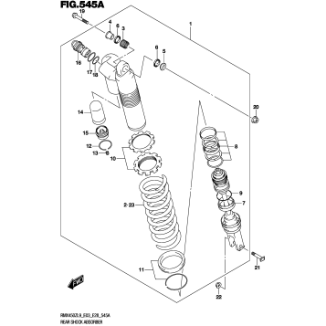 REAR SHOCK ABSORBER