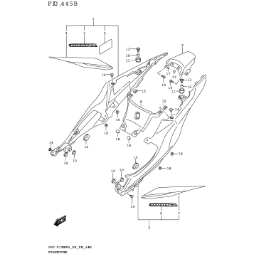 FRAME COVER (GSX-R1000RA)