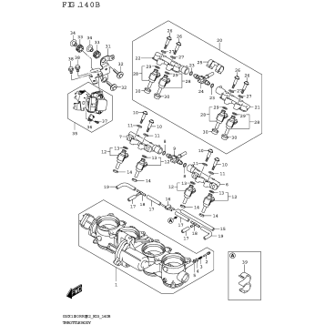 THROTTLE BODY (E03,E28)