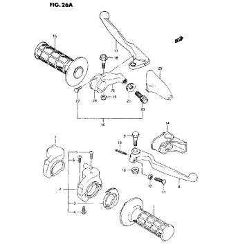 HANDLE SWITCH (MODEL S)