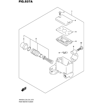 FRONT MASTER CYLINDER