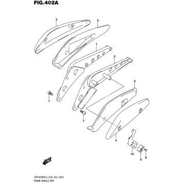 FRAME HANDLE GRIP (VZR1800BZL5 E28)