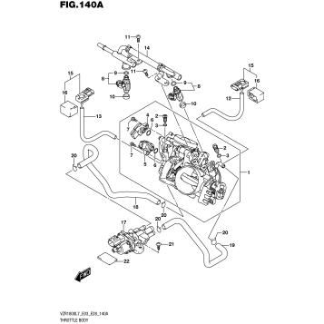 THROTTLE BODY (VZR1800L7 E28)