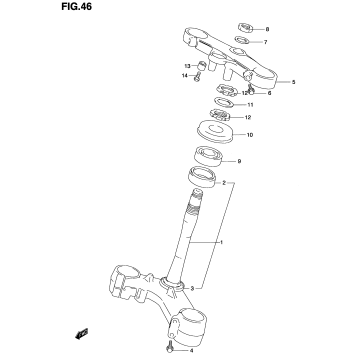 STEERING STEM (MODEL V)