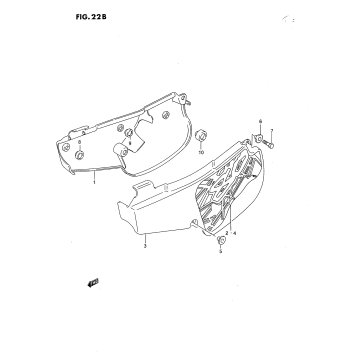 FRAME COVER (MODEL P/R/S)