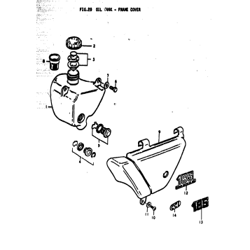 OIL TANK - FRAME COVER