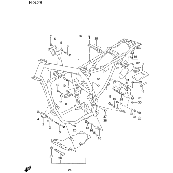 FRAME (MODEL T/V/W/X)