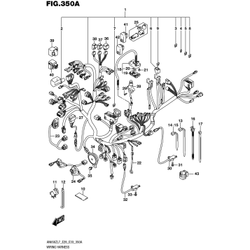 WIRING HARNESS (AN650ZL7 E28)