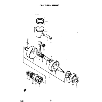 PISTON - CRANKSHAFT