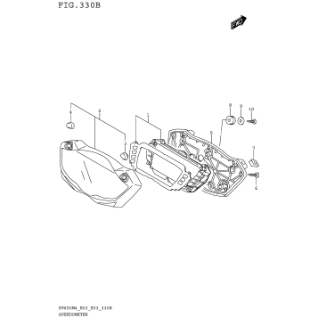 SPEEDOMETER (SV650M4 E33)