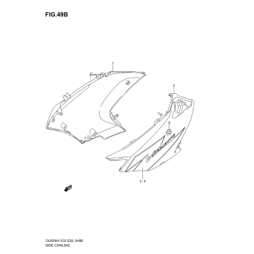 SIDE COWLING (MODEL K6)